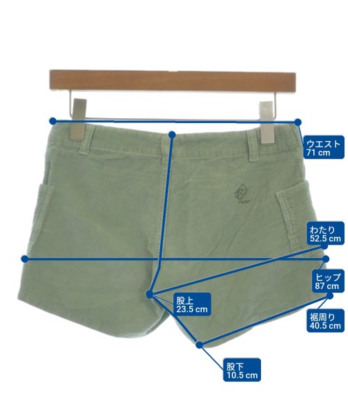Patagonia（パタゴニア）ショートパンツ 緑 サイズ:2(M位) レディース/2200660050058