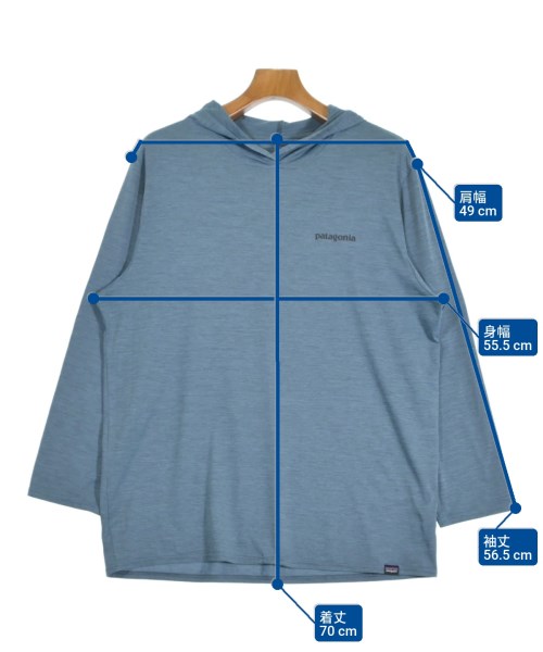 Patagonia（パタゴニア）パーカー 青 サイズ:L メンズ/2200663759187