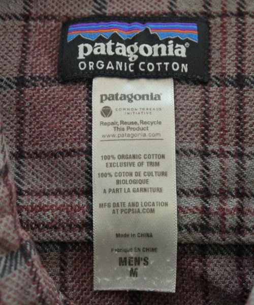 Patagonia（パタゴニア）カジュアルシャツ 赤 サイズ:M メンズ/2200663997060