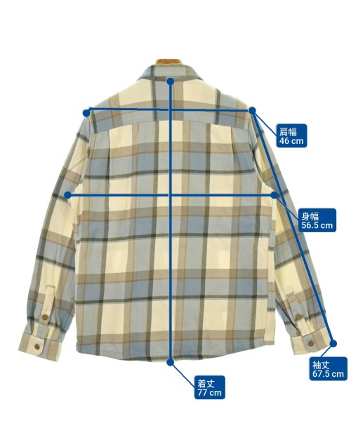 Patagonia（パタゴニア）カジュアルシャツ 青 サイズ:M メンズ/2200662817024