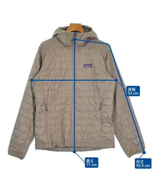 Patagonia（パタゴニア）ダウンジャケット/ダウンベスト ベージュ サイズ:M メンズ/2200666907301