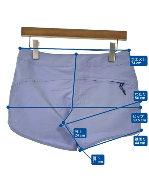 Patagonia（パタゴニア）ショートパンツ 紫 サイズ:0(XS位) レディース/2200669625073