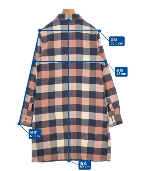 Patagonia（パタゴニア）シャツワンピース 紺 サイズ:XS レディース/2200665652035