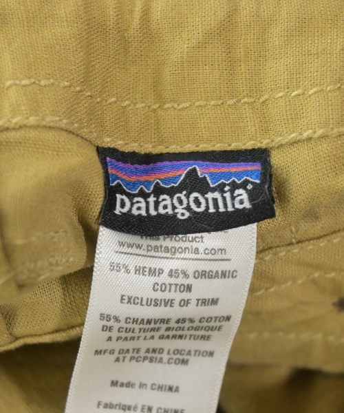 Patagonia（パタゴニア）チノパン 黄 サイズ:S メンズ/2200670760022