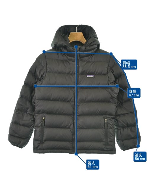 Patagonia（パタゴニア）ダウンジャケット/ダウンベスト 黒 サイズ:12(S位) レディース/2200671418021