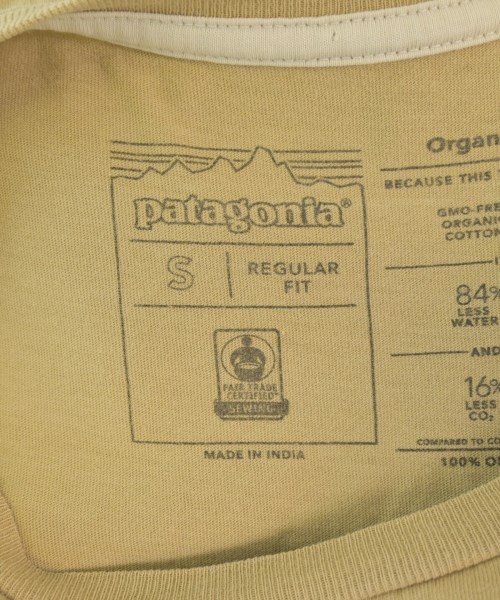 Patagonia（パタゴニア）Tシャツ・カットソー ベージュ サイズ:S メンズ/2200671563011