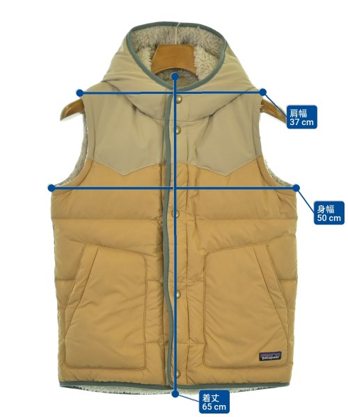 Patagonia（パタゴニア）ダウンジャケット/ダウンベスト ベージュ サイズ:-(L位) レディース/2200668628013