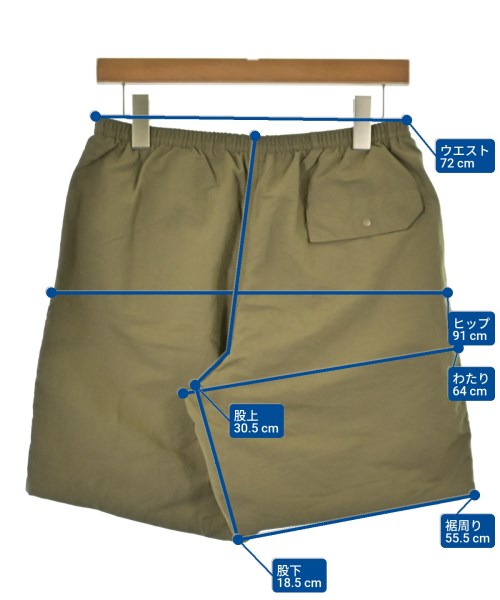 Patagonia（パタゴニア）ショートパンツ カーキ サイズ:S メンズ/2200670337040