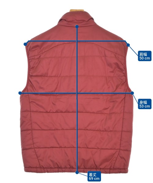 Patagonia（パタゴニア）ダウンジャケット/ダウンベスト 赤 サイズ:M メンズ/2200672054020