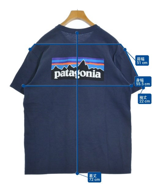 Patagonia（パタゴニア）Tシャツ・カットソー 紺 サイズ:L メンズ/2200731057207