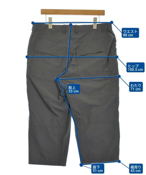 Patagonia（パタゴニア）クロップドパンツ グレー サイズ:L メンズ/2200732790011