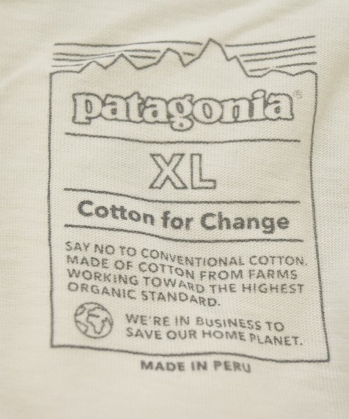 Patagonia（パタゴニア）Tシャツ・カットソー 白 サイズ:XL メンズ/2200723406204