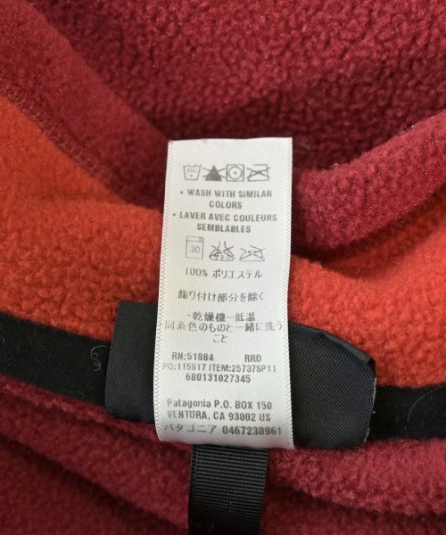 Patagonia（パタゴニア）スウェット 赤 サイズ:XL メンズ/2200721721019