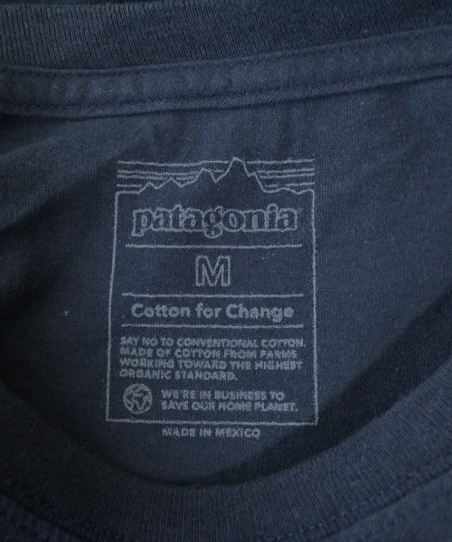 Patagonia（パタゴニア）Tシャツ・カットソー 紺 サイズ:M メンズ/2200722195017
