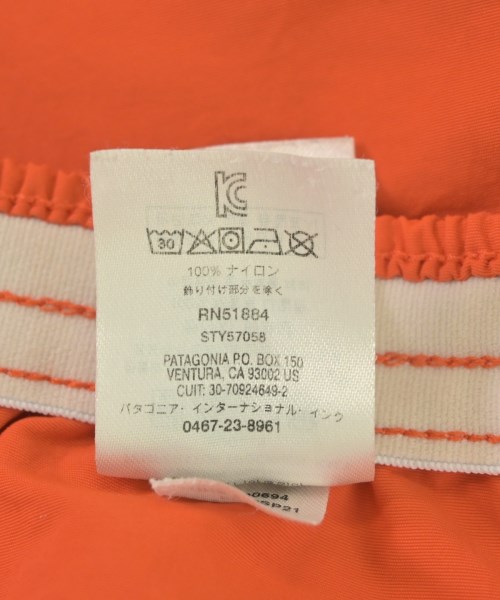 Patagonia（パタゴニア）ショートパンツ オレンジ サイズ:XS レディース/2200719421129