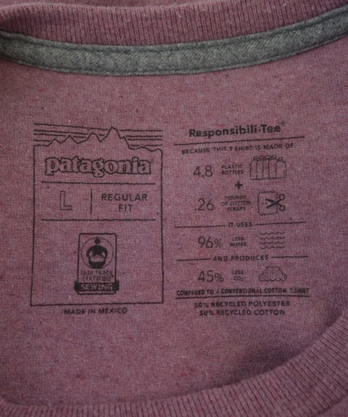 Patagonia（パタゴニア）Tシャツ・カットソー ピンク サイズ:L メンズ/2200722988329