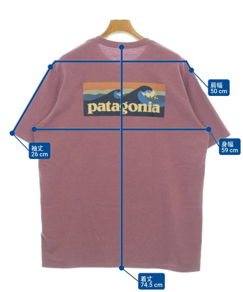 Patagonia（パタゴニア）Tシャツ・カットソー ピンク サイズ:L メンズ/2200722988329