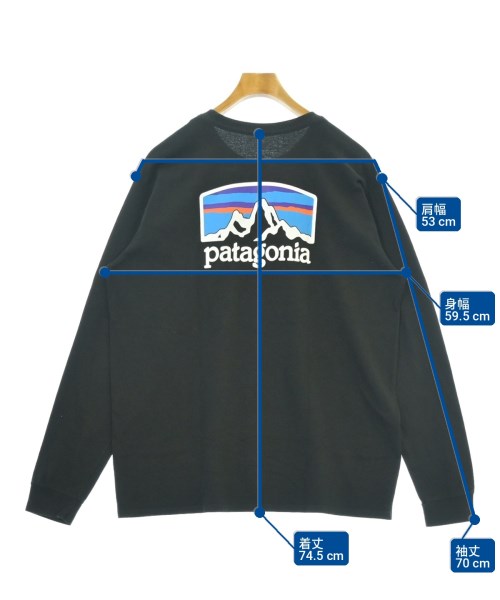 Patagonia（パタゴニア）Tシャツ・カットソー 黒 サイズ:L メンズ/2200721481050