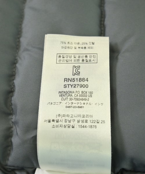 Patagonia（パタゴニア）ダウンジャケット/ダウンベスト 黒 サイズ:L メンズ/2200724348022