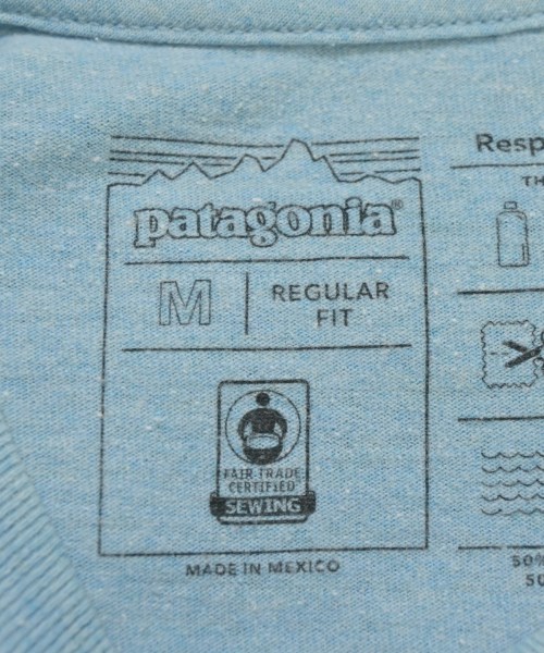 Patagonia（パタゴニア）Tシャツ・カットソー 青 サイズ:M メンズ/2200721164076