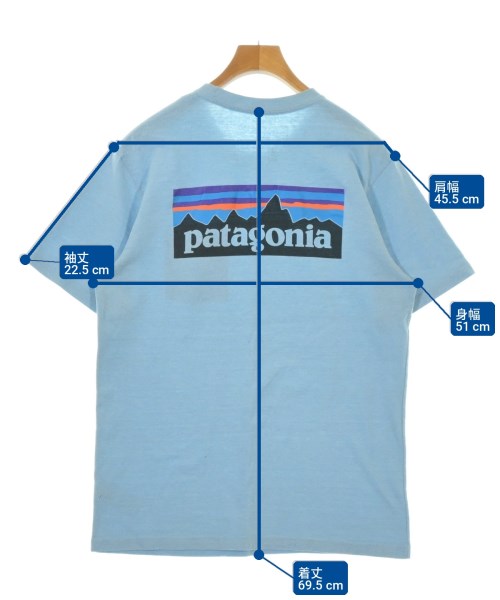 Patagonia（パタゴニア）Tシャツ・カットソー 青 サイズ:M メンズ/2200721164076
