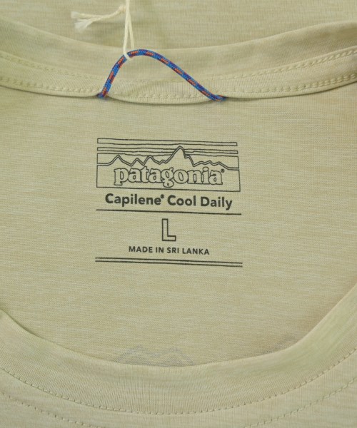 Patagonia（パタゴニア）Tシャツ・カットソー ベージュ サイズ:L メンズ/2200684566030