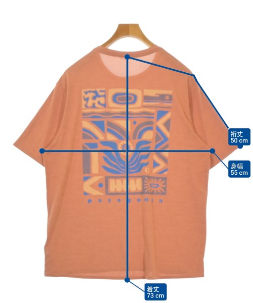 Patagonia（パタゴニア）Tシャツ・カットソー オレンジ サイズ:L メンズ/2200667517011