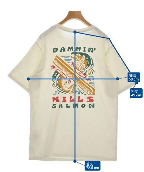 Patagonia（パタゴニア）Tシャツ・カットソー 白 サイズ:M メンズ/2200686156079