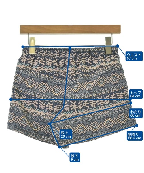 Patagonia（パタゴニア）ショートパンツ 青 サイズ:XS レディース/2200686319085