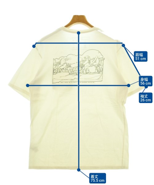 Patagonia（パタゴニア）Tシャツ・カットソー 白 サイズ:M メンズ/2200681594050