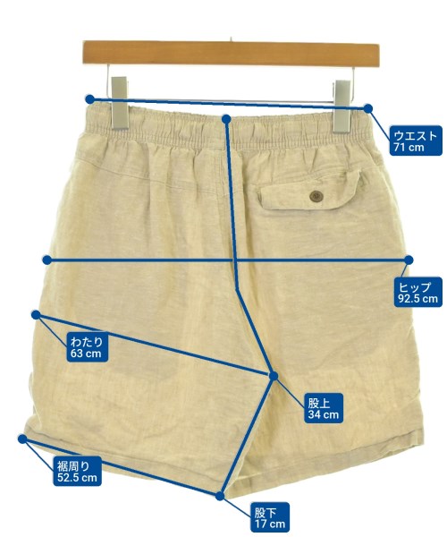 Patagonia（パタゴニア）ショートパンツ ベージュ サイズ:S メンズ/2200684696041