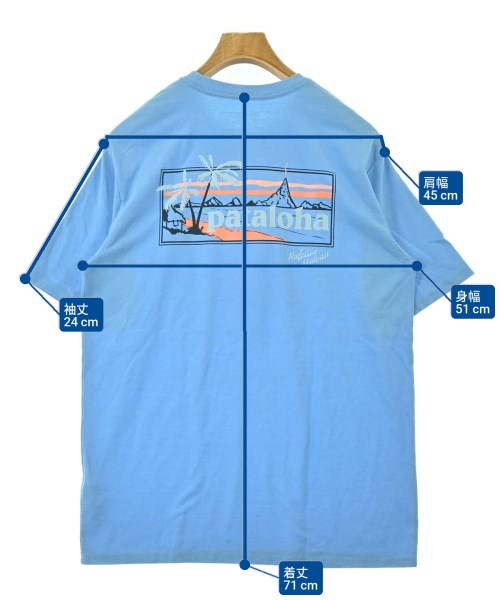 Patagonia（パタゴニア）Tシャツ・カットソー 青 サイズ:S メンズ/2200688377076