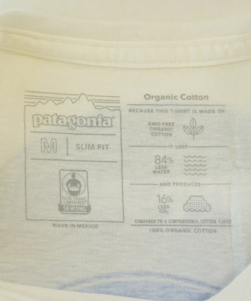 Patagonia（パタゴニア）Tシャツ・カットソー 白 サイズ:M メンズ/2200688377083