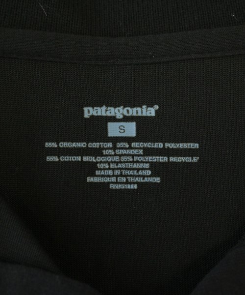 Patagonia（パタゴニア）ポロシャツ 黒 サイズ:S レディース/2200689015069