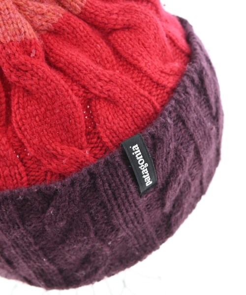 Patagonia（パタゴニア）ニットキャップ・ビーニー 赤 サイズ:ONE レディース/2200689164019