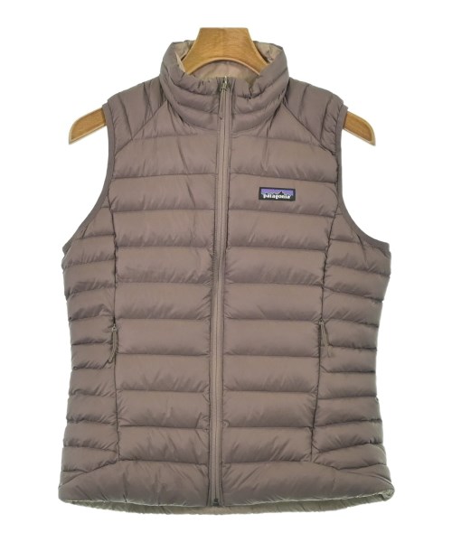 patagonia(パタゴニア)ダウンジャケット/ダウンベスト 茶 サイズ:S/2200687268078
