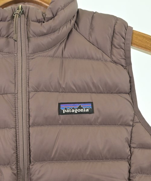 Patagonia（パタゴニア）ダウンジャケット/ダウンベスト 茶 サイズ:S レディース/2200687268078