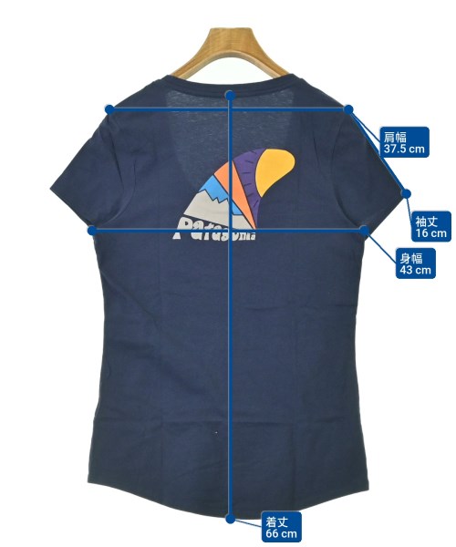 Patagonia（パタゴニア）Tシャツ・カットソー 紺 サイズ:S レディース/2200689784286