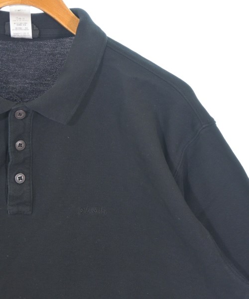 Patagonia（パタゴニア）ポロシャツ 黒 サイズ:L メンズ/2200691643069