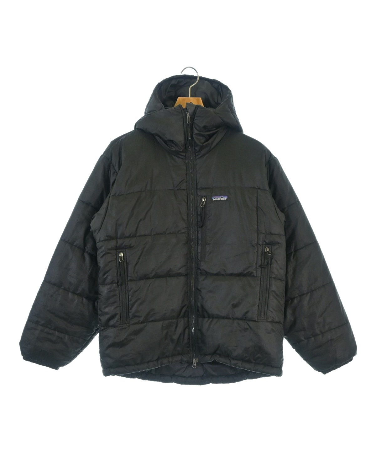 fqtbパタゴニア　メンズダウンジャケット　黒　Lサイズ　中古品 Patagonia（パタゴニア）ダウンジャケット/ダウンベスト 黒 サイズ:S