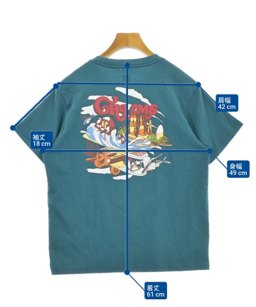 CHUMS（チャムス）Tシャツ・カットソー 青 サイズ:S メンズ/2200623091135