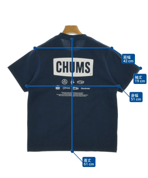 CHUMS（チャムス）Tシャツ・カットソー 紺 サイズ:S メンズ/2200630740040