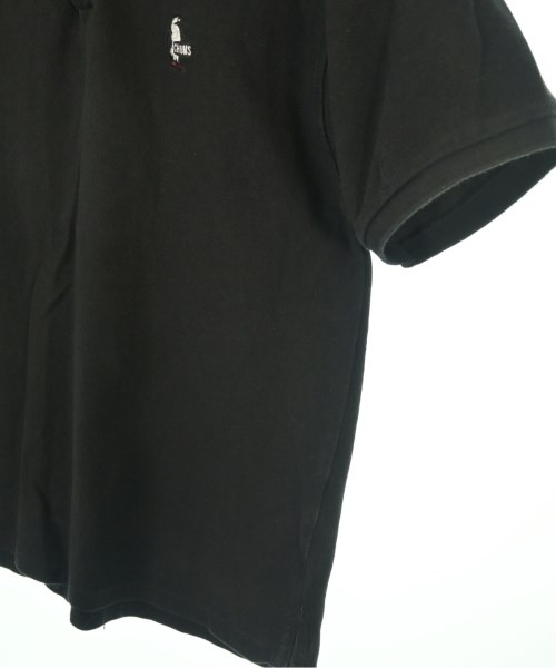 CHUMS（チャムス）ポロシャツ 黒 サイズ:L メンズ/2200623814048
