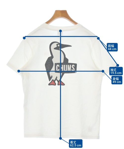 CHUMS（チャムス）Tシャツ・カットソー 白 サイズ:S メンズ/2200672486067
