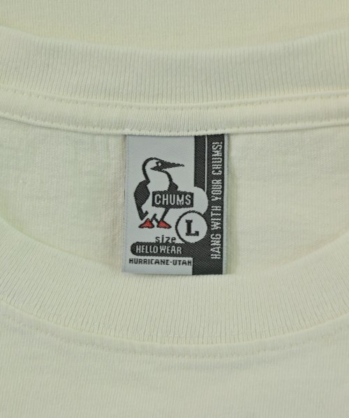 CHUMS（チャムス）Tシャツ・カットソー 白 サイズ:L メンズ/2200676135077