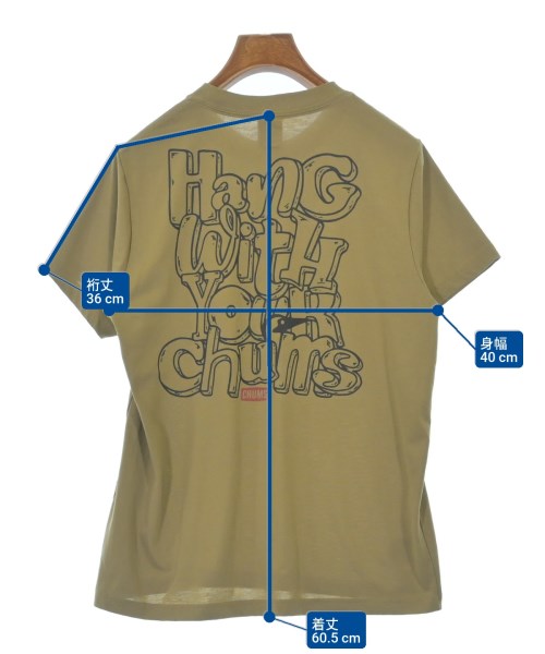 CHUMS（チャムス）Tシャツ・カットソー カーキ サイズ:L レディース/2200696493072