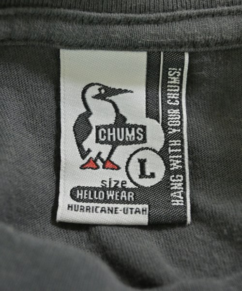 CHUMS（チャムス）Tシャツ・カットソー グレー サイズ:L メンズ/2200702150012