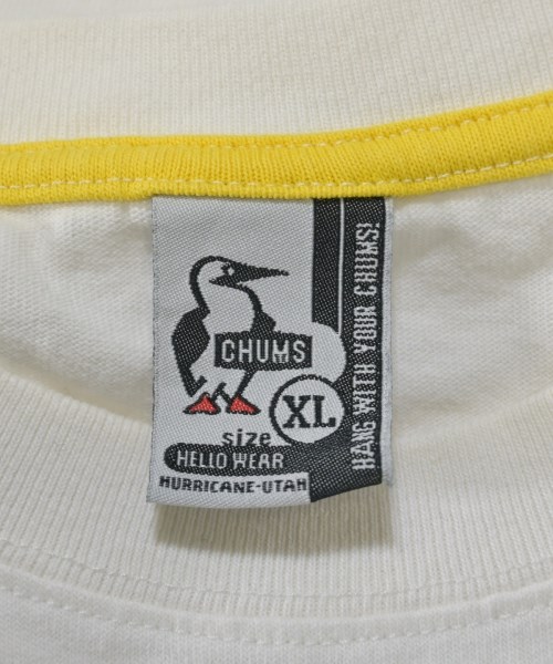 CHUMS（チャムス）Tシャツ・カットソー 白 サイズ:XL メンズ/2200645545036