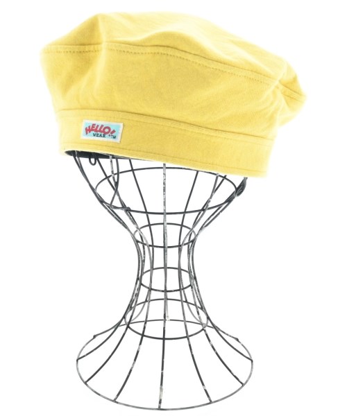 CHUMS(チャムス)ハンチング・ベレー帽 黄 サイズ:F/2200635854407