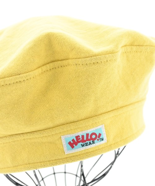 CHUMS（チャムス）ハンチング・ベレー帽 黄 サイズ:F メンズ/2200635854407